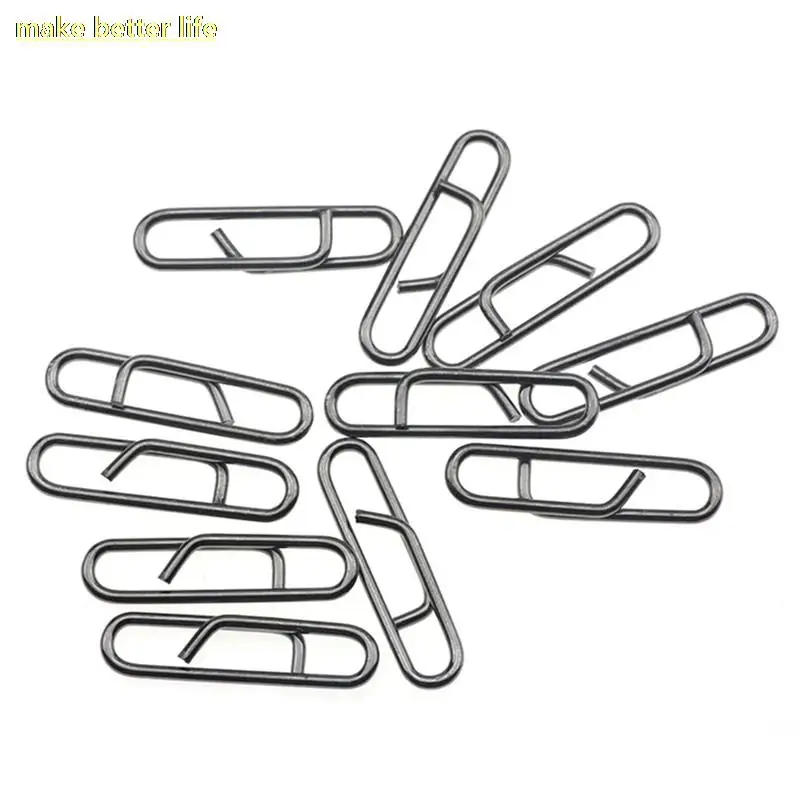 50Pcs Powerful Fast Link Clip Snap Fishing Tackle Quick Change Lead Links Clips Interlock Accessories
50Pcs Powerful Fast Link Clip Snap Fishing Tackle Quick Change Lead Links Clips Interlock Accessories