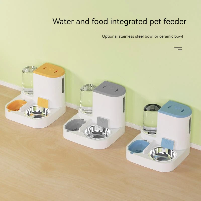 2023 New Automatic Pet Drinking Water Feeder Large Capacity Dry Wet Separation Dog Food Container Drinking WaterPet Supplies
2023 New Automatic Pet Drinking Water Feeder Large Capacity Dry Wet Separation Dog Food Container Drinking WaterPet Supplies