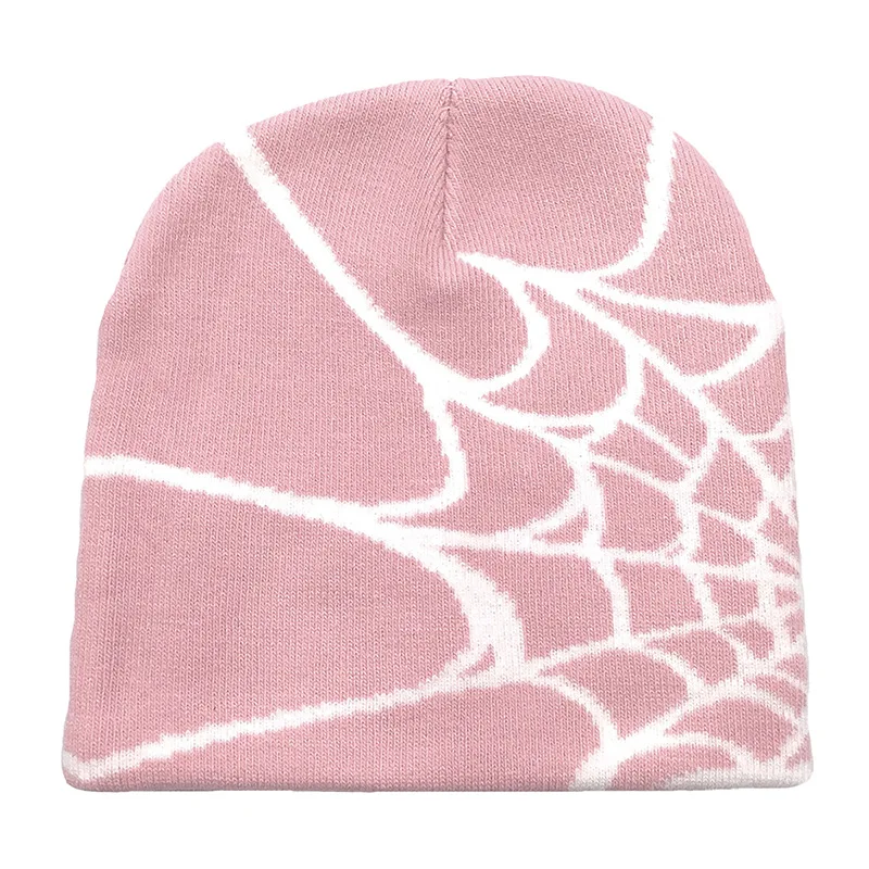 Pink spider web jacquard knitted hat men's and women's thermal hat cartoon cold hat winter
Pink spider web jacquard knitted hat men's and women's thermal hat cartoon cold hat winter