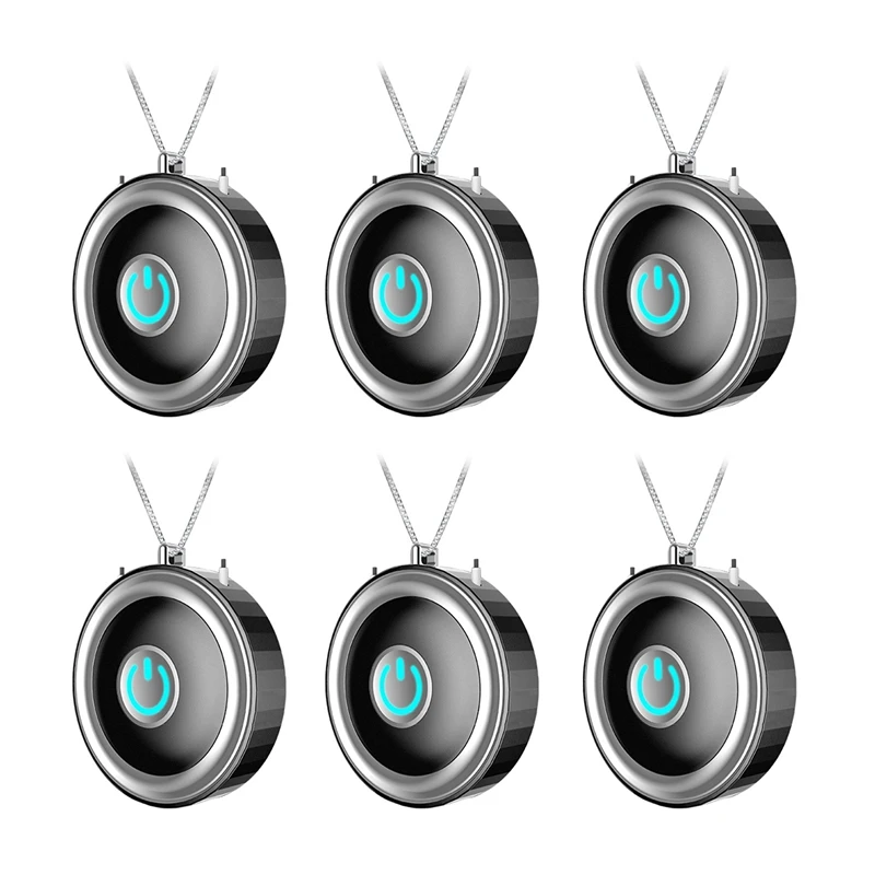 6X Mini Portable Air Purifier Wearable Air Purifier Necklace USB Air Cleaner Personal Negative Ion Generator Black
6X Mini Portable Air Purifier Wearable Air Purifier Necklace USB Air Cleaner Personal Negative Ion Generator Black