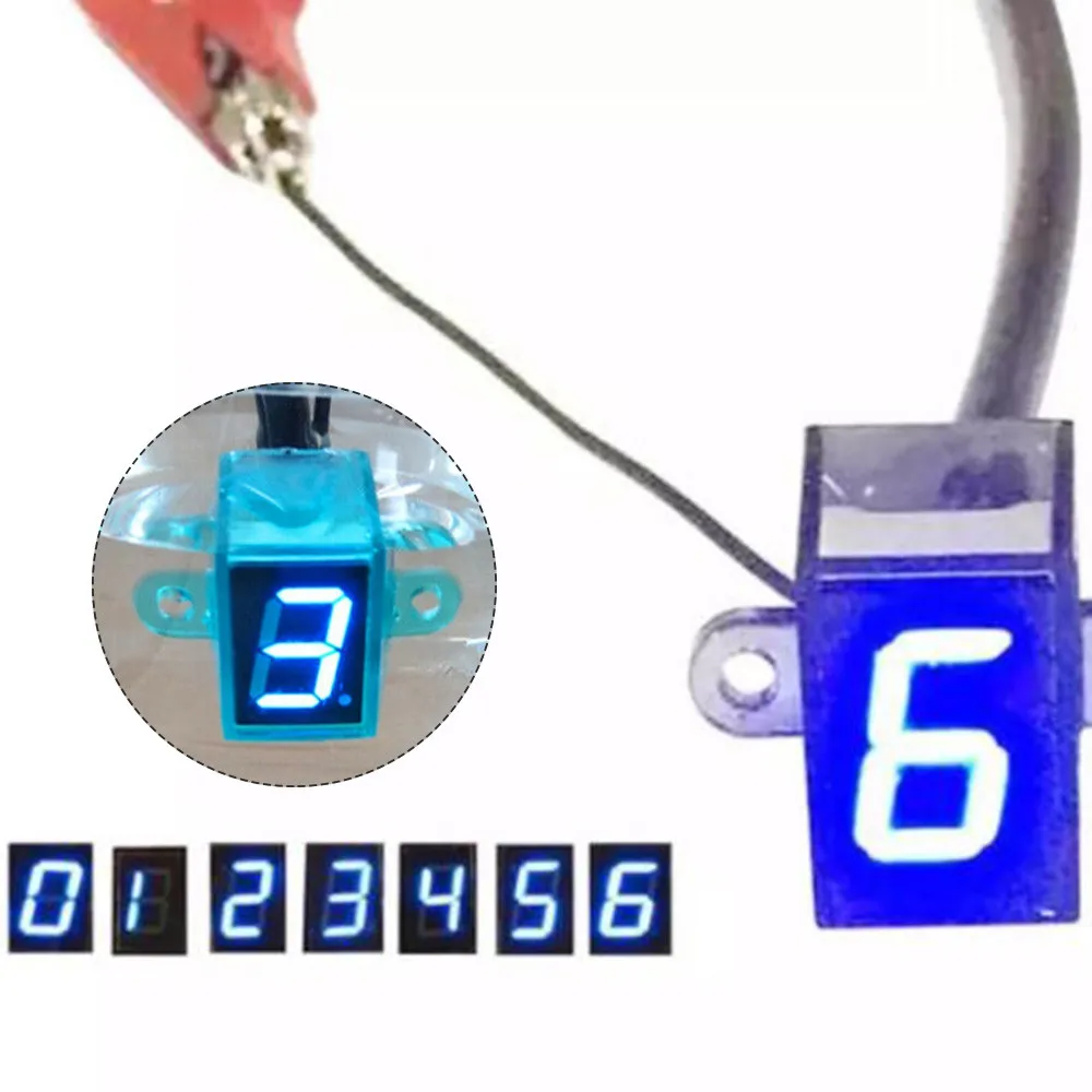 1PCS Motorcycle Gear Display N-6 High Brightness Universal Waterproof Blue Type B (0-6 Gear Blue Display)
1PCS Motorcycle Gear Display N-6 High Brightness Universal Waterproof Blue Type B (0-6 Gear Blue Display)