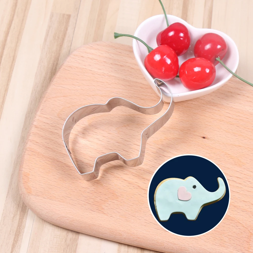 Stainless Steel Elephant Biscuit Cookies Cutter Cake Decorating Tools Candy Sugar Chocolate Baking Mould Kitchen Accessories 
Stainless Steel Elephant Biscuit Cookies Cutter Cake Decorating Tools Candy Sugar Chocolate Baking Mould Kitchen Accessories
