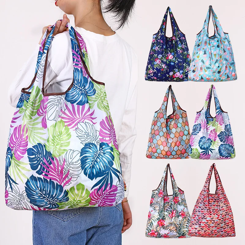 Large-capacity Shopping Bag Foldable Portable Handbag Eco-friendly Cloth Supermarket Shopping Bag Home Organization
Large-capacity Shopping Bag Foldable Portable Handbag Eco-friendly Cloth Supermarket Shopping Bag Home Organization