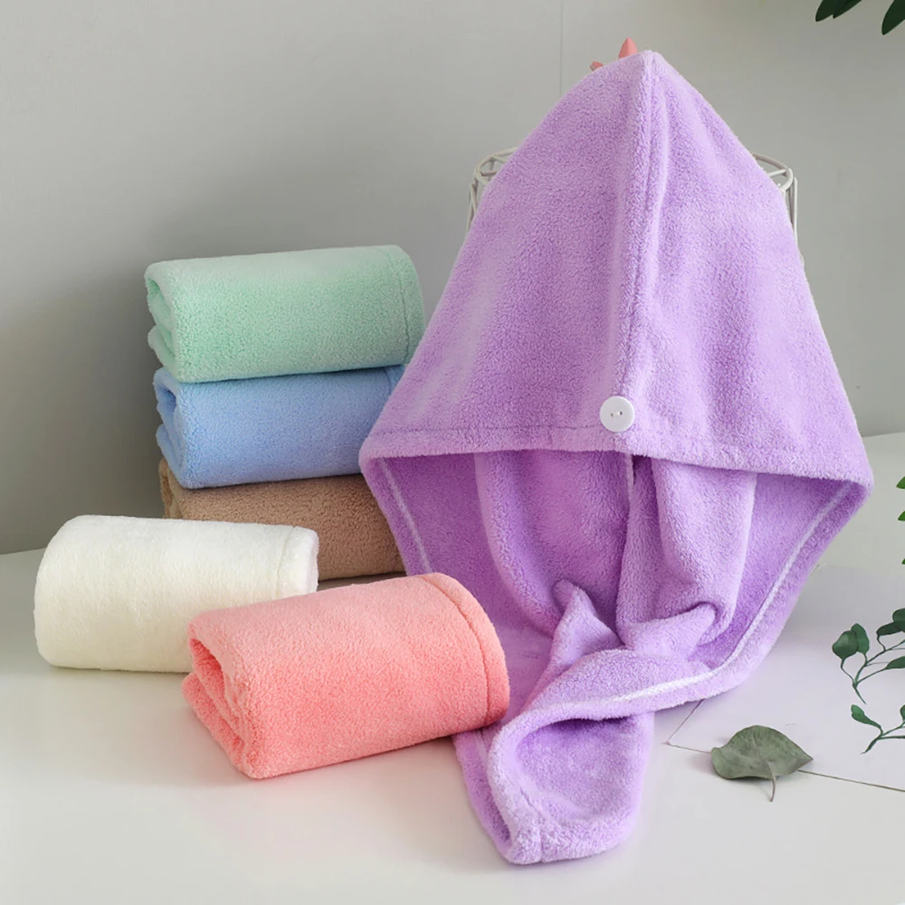 Thick Coral Fleece Dry Hair Cap Women Hair Drying Hat Quick-dry Hair Towel Cap Bath Hat Microfiber Cap Super Absorption Turban
Thick Coral Fleece Dry Hair Cap Women Hair Drying Hat Quick-dry Hair Towel Cap Bath Hat Microfiber Cap Super Absorption Turban