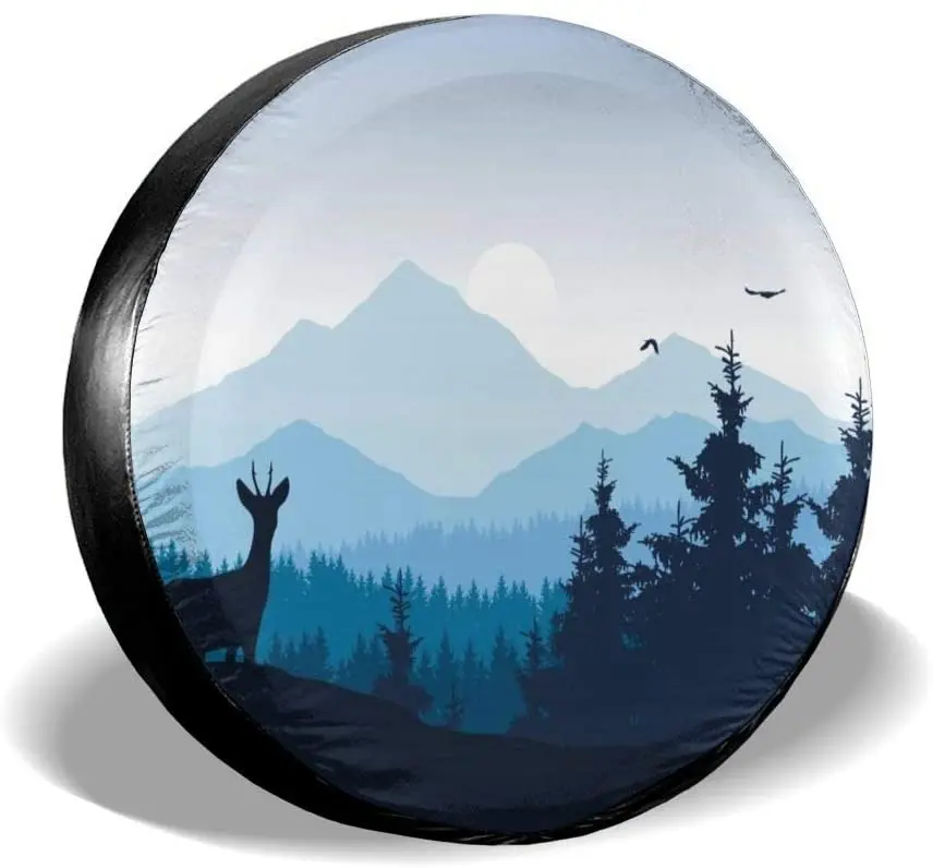 Реалистичный чехол Foruidea для запасных шин с изображением гор, пейзажа, леса, природы, абстрактного изображения, водонепроницаемый пыленепро... 
Реалистичный чехол Foruidea для запасных шин с изображением гор, пейзажа, леса, природы, абстрактного изображения, водонепроницаемый пыленепро...