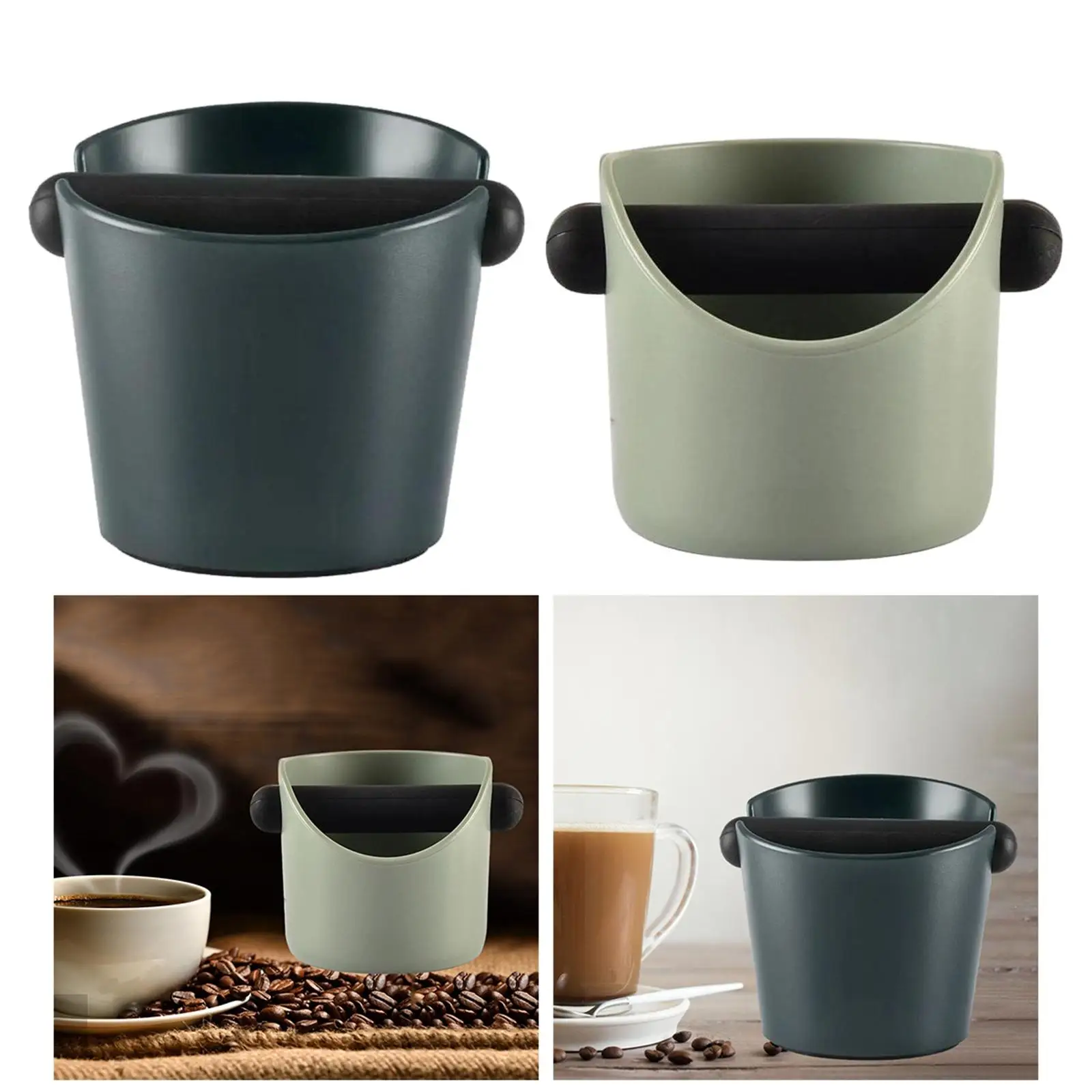 2Pcs Espresso Coffee Grounds Knockbox - Square ABS Coffee Grounds Container with Removable Knock Bar And Anti- Seal
2Pcs Espresso Coffee Grounds Knockbox - Square ABS Coffee Grounds Container with Removable Knock Bar And Anti- Seal