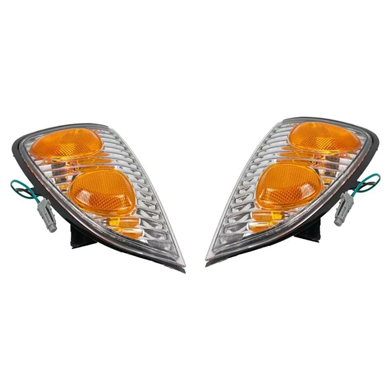 

1Pair Car Front Side Corner Light Turn Signal Indicator Marker Lamp For ZX AUTO Grandtiger TUV G3 F1
