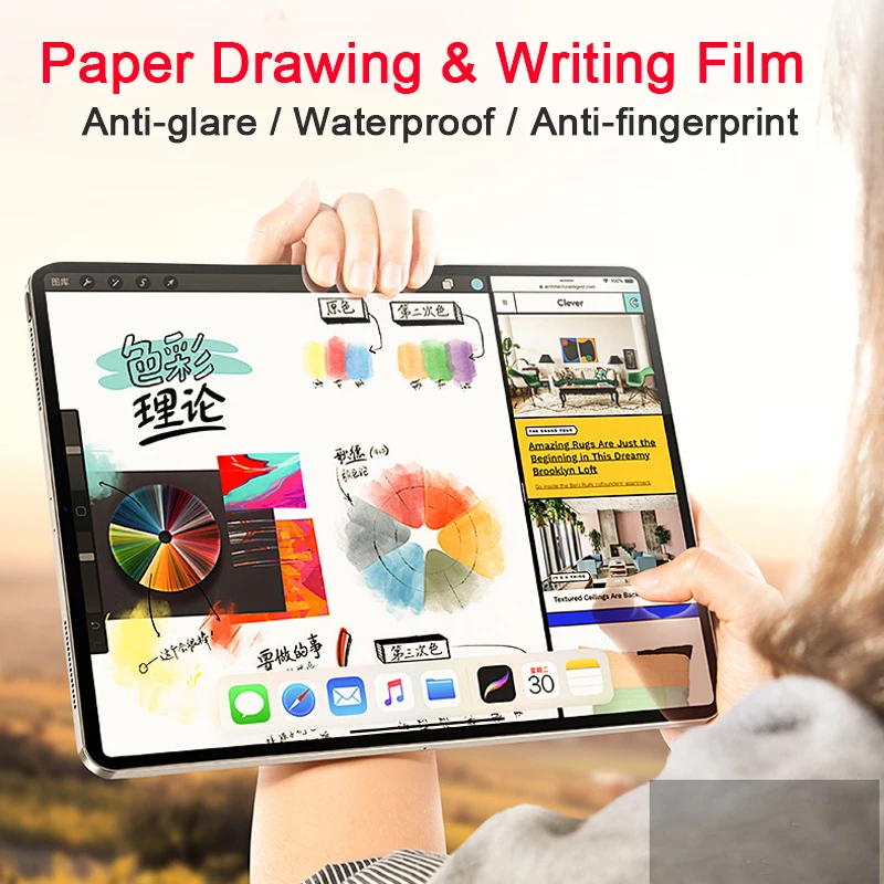 Пленка для рисования для Huawei Matepad 10,4 Pro 10,8 11 12,6 2021 T5 T10 T10S C5 M5 Lite, Защитная пленка для экрана, Матовая Антибликовая бумажная пленка
Пленка для рисования для Huawei Matepad 10,4 Pro 10,8 11 12,6 2021 T5 T10 T10S C5 M5 Lite, Защитная пленка для экрана, Матовая Антибликовая бумажная пленка