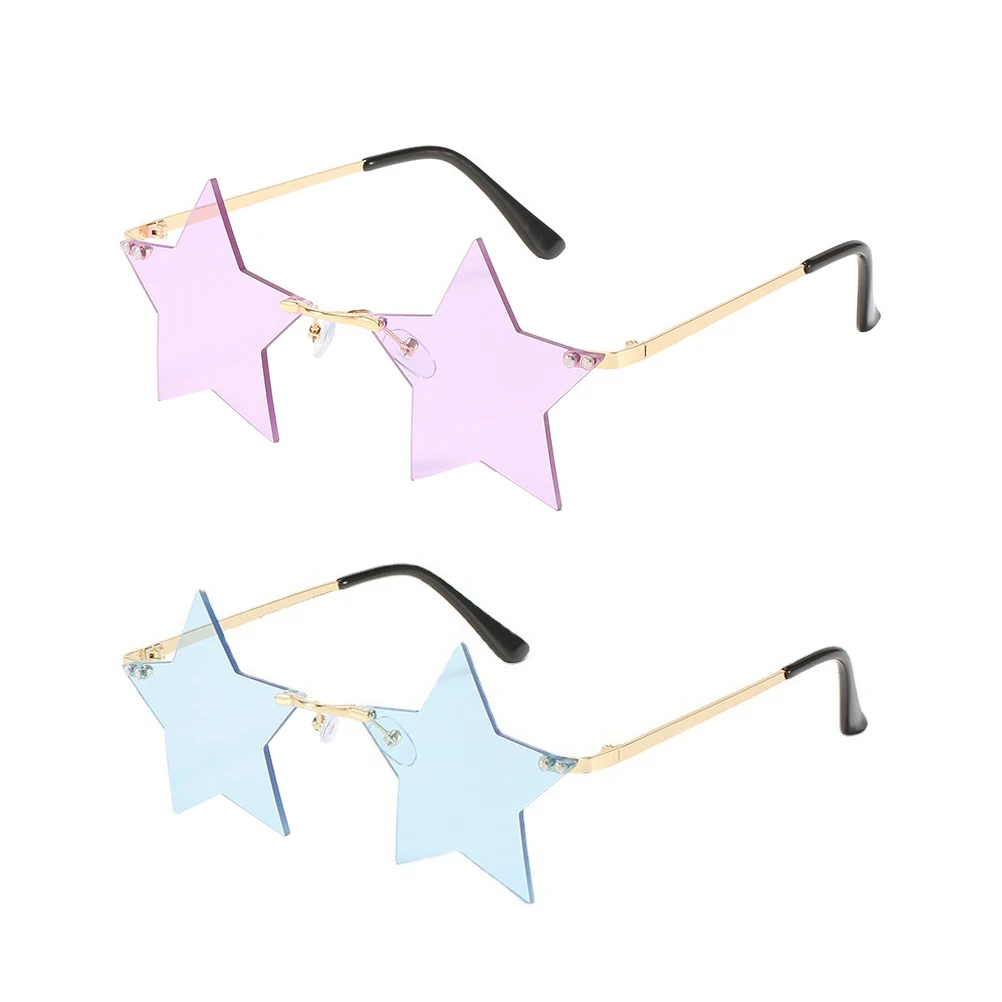 2 Pairs Funny Star Shape Sun Glasses Street Beat Fashion Cosplay Party Star Glasses Festival Eyewears Decor Easter Photo Props
2 Pairs Funny Star Shape Sun Glasses Street Beat Fashion Cosplay Party Star Glasses Festival Eyewears Decor Easter Photo Props