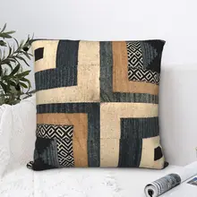 Antique African Textile Pillowcase Printed Fabric Cushion Cover Decorative Ancient Throw Pillow Case Cover Home Zipper 18