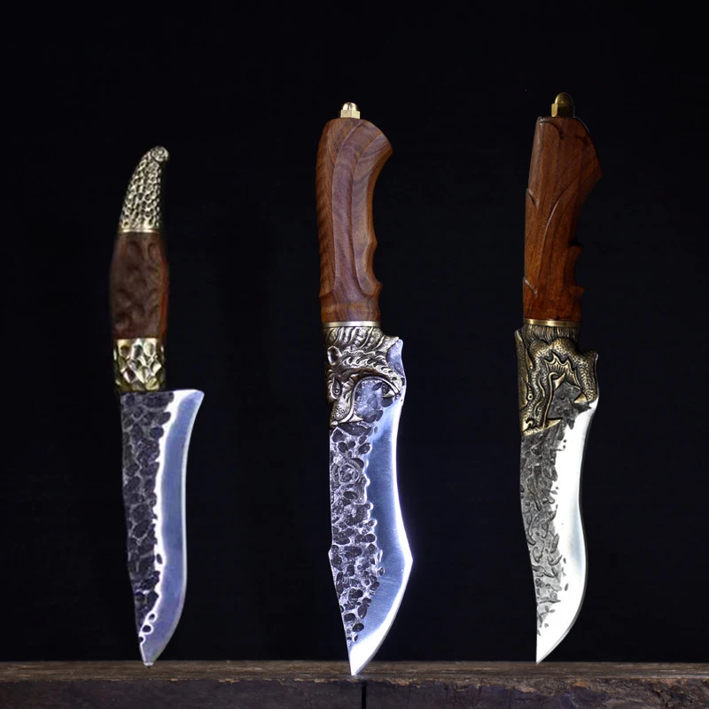 3-PCS Kitchen Chef Knife Set Boning Knife Outdoor Camping Knife Travel Picnic Tools Sharp Cut Forged Blade Wooden Handle
3-PCS Kitchen Chef Knife Set Boning Knife Outdoor Camping Knife Travel Picnic Tools Sharp Cut Forged Blade Wooden Handle