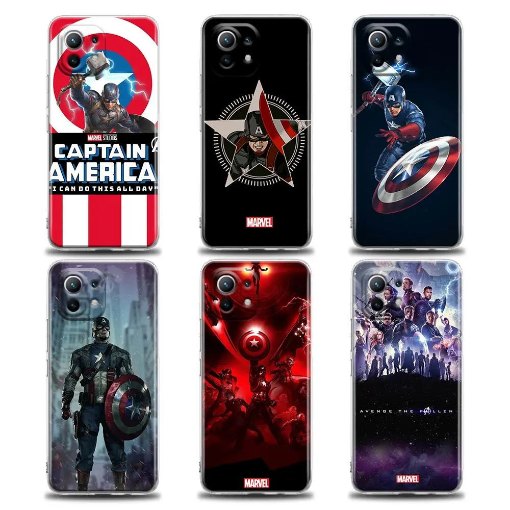 Phone Case for Xiaomi Mi 11 10 Lite 10T 9 SE 11T Note 10 Pro Poco X2 M3 F3 X3 M4 Silicone Cover Captain America Marvel Avengers
Phone Case for Xiaomi Mi 11 10 Lite 10T 9 SE 11T Note 10 Pro Poco X2 M3 F3 X3 M4 Silicone Cover Captain America Marvel Avengers