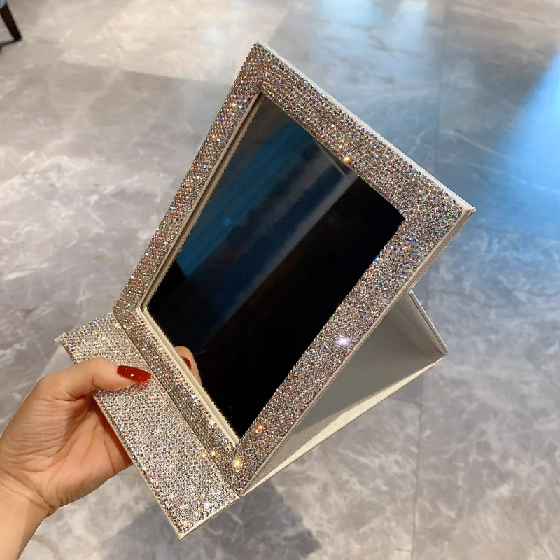Aesthetic Standing Decorative Mirrors Portable Makeup Folding Decorative Mirrors Bedroom Spiegel Home Decoration Luxury YY50DM
Aesthetic Standing Decorative Mirrors Portable Makeup Folding Decorative Mirrors Bedroom Spiegel Home Decoration Luxury YY50DM