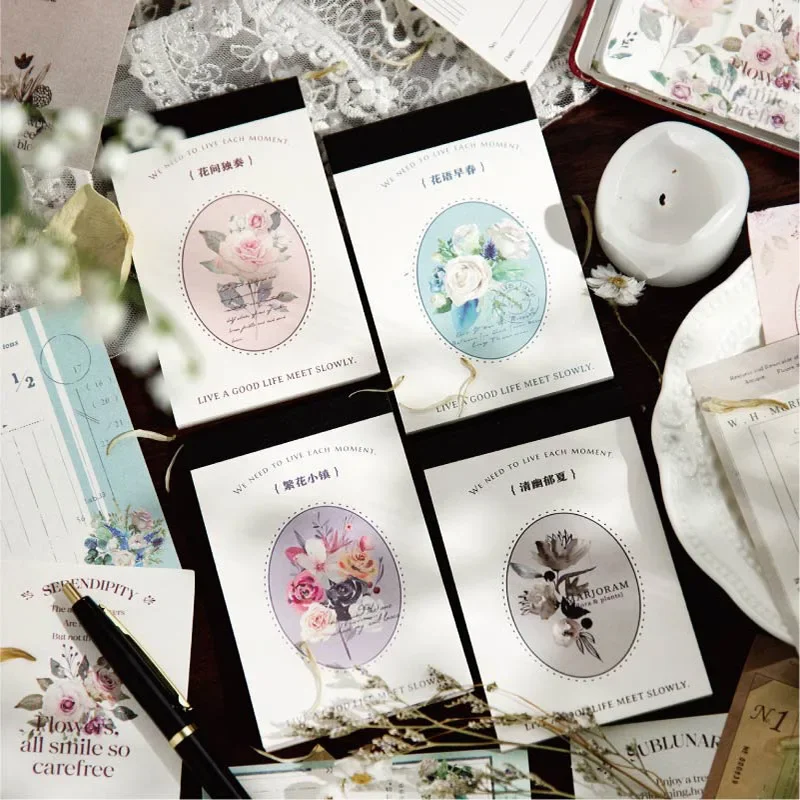 Scrapbooking 40pcs/lot Flowers Journal Memo Cards Background Decoration Material Paper Paper Retro Junk Pads Vintage
Scrapbooking 40pcs/lot Flowers Journal Memo Cards Background Decoration Material Paper Paper Retro Junk Pads Vintage