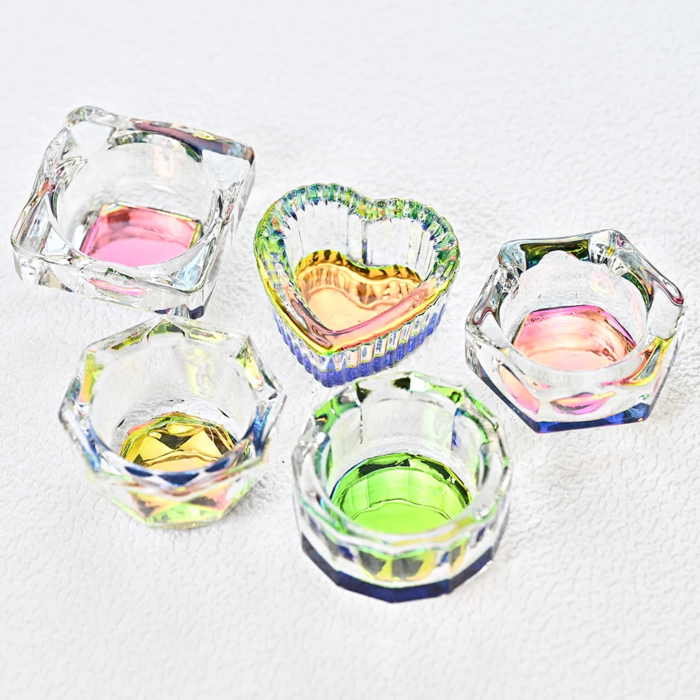 1Pc Crystal Glass Cup Acrylic Powder Liquid Nail Cup with Lid Glass Cup Dish Powder Bowl For Manicure Tool Holder Equipment#2023
1Pc Crystal Glass Cup Acrylic Powder Liquid Nail Cup with Lid Glass Cup Dish Powder Bowl For Manicure Tool Holder Equipment#2023