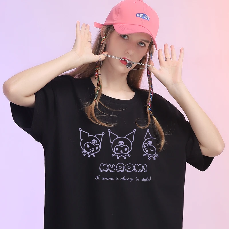 Летняя футболка Kawaii Sanrio с коротким рукавом креативный авокадо Зеленый Аниме Kuromi Melody Pacha Женский Мужской Топ оверсайз подарок
Летняя футболка Kawaii Sanrio с коротким рукавом креативный авокадо Зеленый Аниме Kuromi Melody Pacha Женский Мужской Топ оверсайз подарок