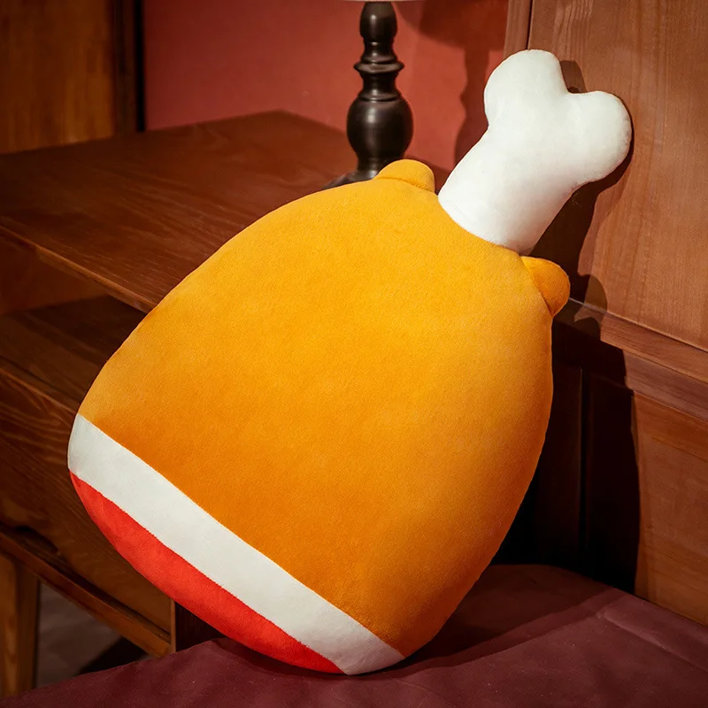 Zqswkl funny food pillow simulation turkey leg chicken wing big stuffed animals plush toy cushion girls christmas birthday gift 
Zqswkl funny food pillow simulation turkey leg chicken wing big stuffed animals plush toy cushion girls christmas birthday gift