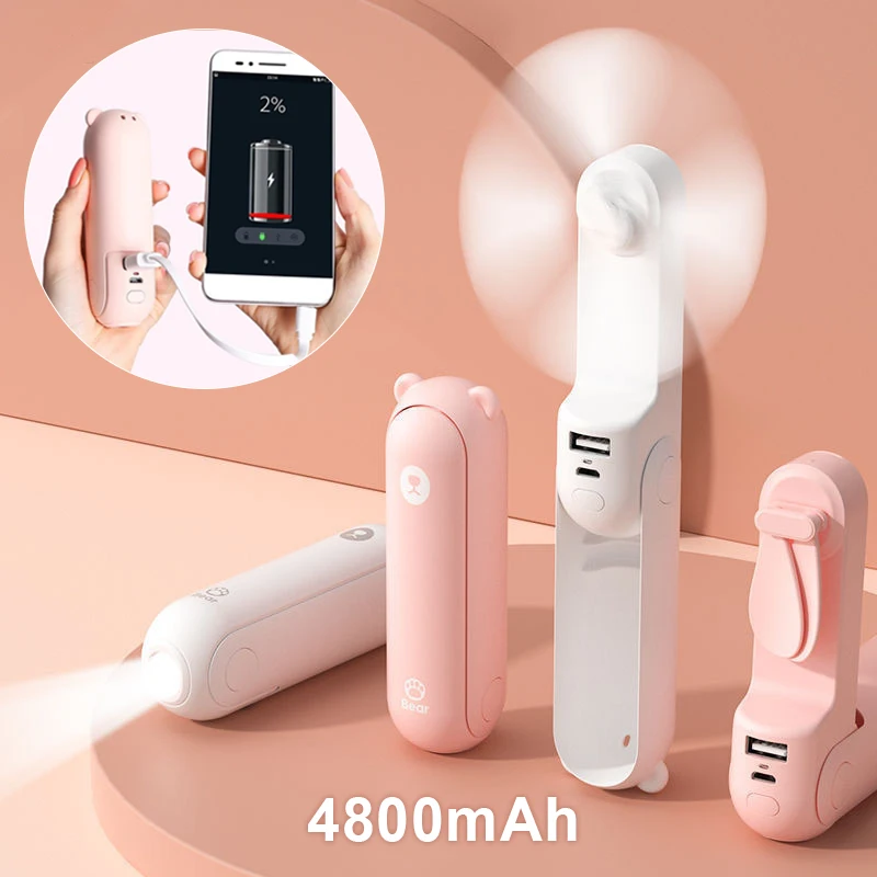 Миниатюрный USB-вентилятор портативные ручные электрические вентиляторы
