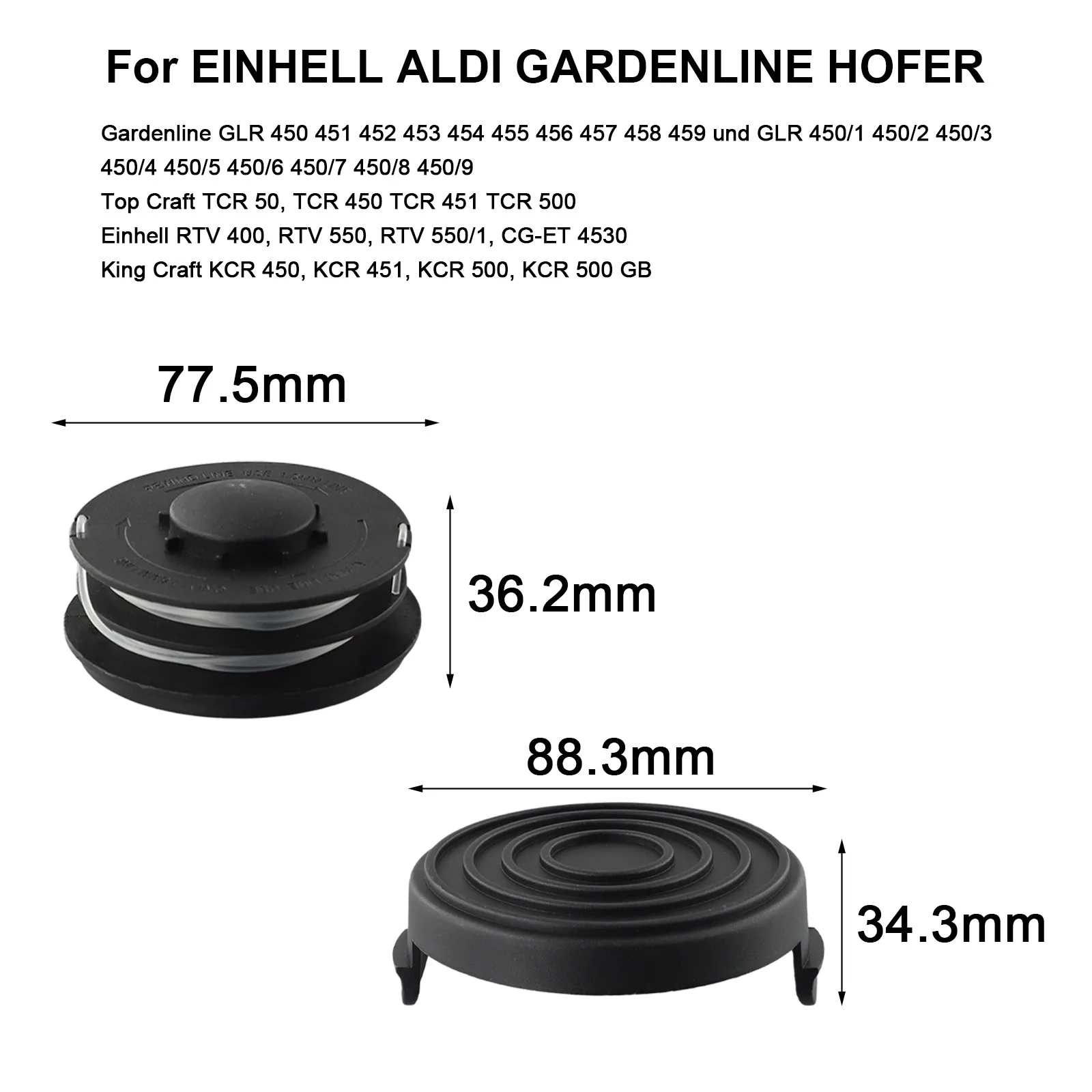 Крышка для катушек повышенной производительности Крышка для катушек Einhell GC ET 4530 лужайка с идеально обрезанной поверхностью
Крышка для катушек повышенной производительности Крышка для катушек Einhell GC ET 4530 лужайка с идеально обрезанной поверхностью