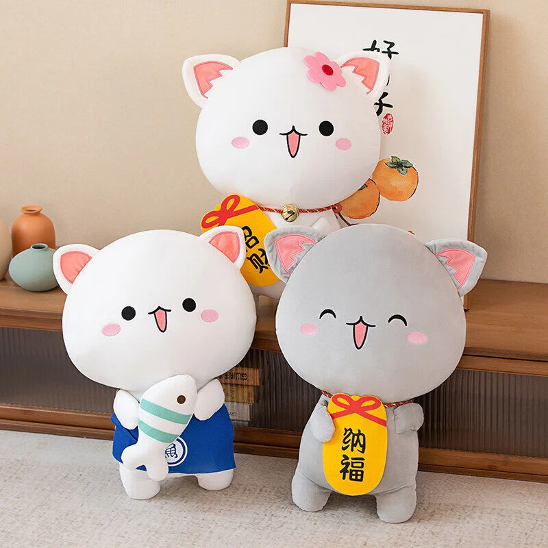 Mitao Cat Plush Toy Lying Cat Kawaii Cartoon Plushie Toys Cute Animal Soft Pillow Stuffed Toy For Kids Birthday Gift
Mitao Cat Plush Toy Lying Cat Kawaii Cartoon Plushie Toys Cute Animal Soft Pillow Stuffed Toy For Kids Birthday Gift