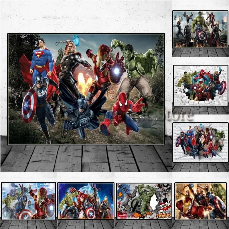 5D алмазная живопись Marvel Мстители аниме плакат супергерой Железный человек Человек-паук Халк фильм Алмазная вышивка домашний декор
5D алмазная живопись Marvel Мстители аниме плакат супергерой Железный человек Человек-паук Халк фильм Алмазная вышивка домашний декор