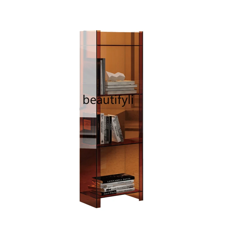 Gray Square Acrylic Bookcase Floor Modern Simple Shelf Living Room Bathroom Storage Rack
Gray Square Acrylic Bookcase Floor Modern Simple Shelf Living Room Bathroom Storage Rack