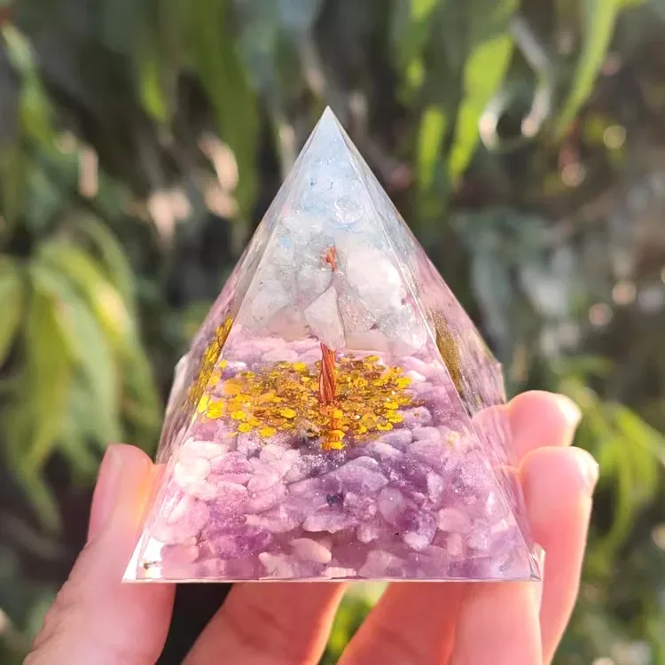Pyramid Healing Natural Crystal Tree of Life Craft Art Pyramid Energy Generator Home Room Decorative
Pyramid Healing Natural Crystal Tree of Life Craft Art Pyramid Energy Generator Home Room Decorative