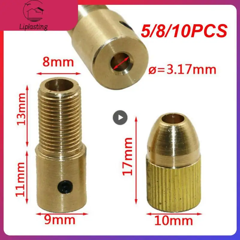 5/8/10PCS Mini Tools Chuck Drill Bit Chuck Collets Copper Drill Folder Set Quick Copper Cap Drill Collet Tool
5/8/10PCS Mini Tools Chuck Drill Bit Chuck Collets Copper Drill Folder Set Quick Copper Cap Drill Collet Tool