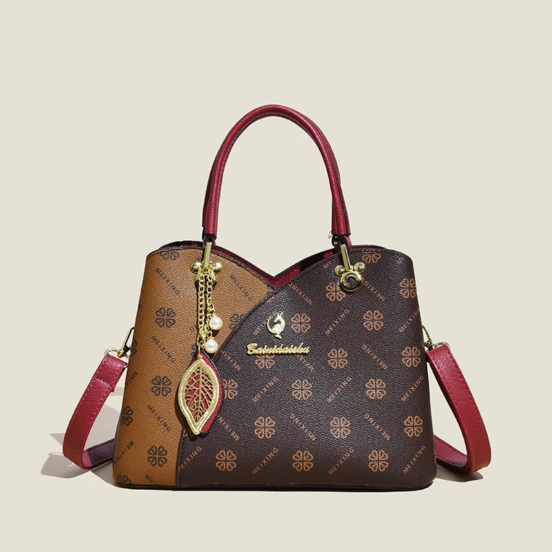 

pink sugao women tote bag shoulder bag fashion luxury crossbody bag high quality pu leather shopping bag handbag purse 4color