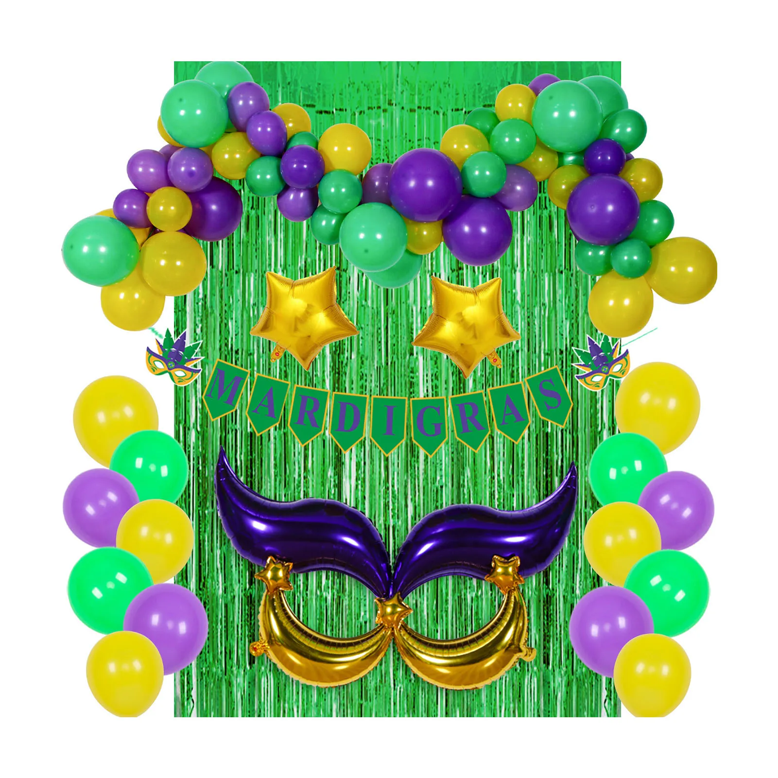 71 Pieces Purple Gold Balloon Arch Garland Kit Purple Gold Green Confetti Balloon Set For Outdoor Indoor Decorations
71 Pieces Purple Gold Balloon Arch Garland Kit Purple Gold Green Confetti Balloon Set For Outdoor Indoor Decorations