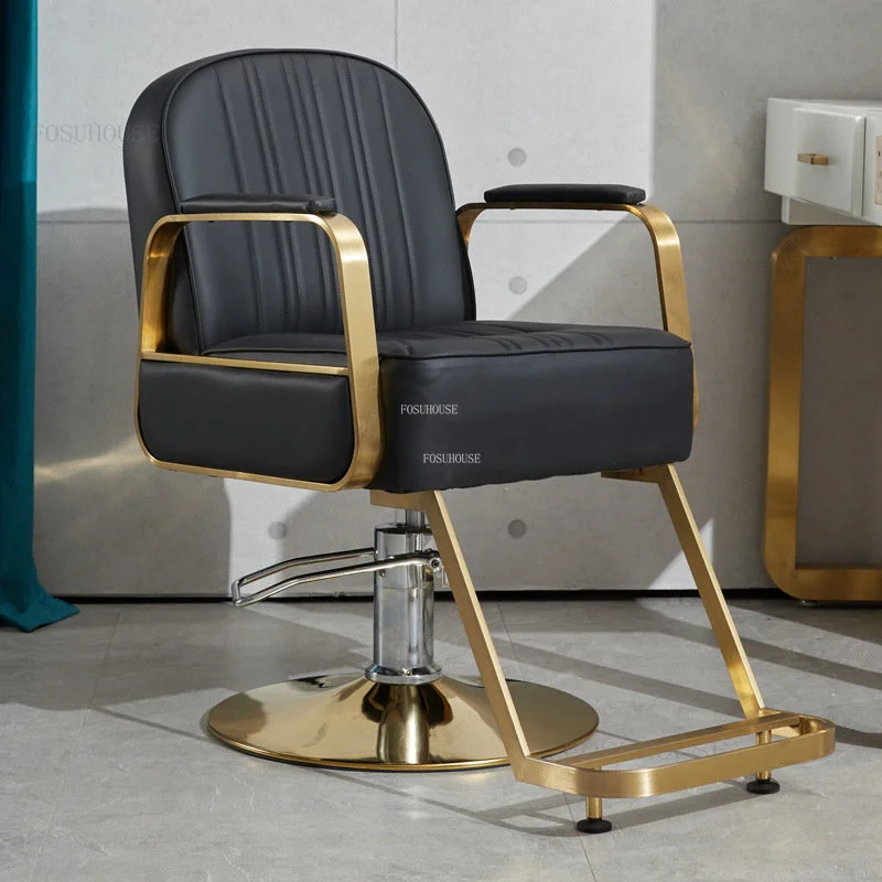 

Подъемные парикмахерские кресла, роскошные парикмахерские кресла, вращающееся кресло для салона красоты, регулируемое кресло для бритья