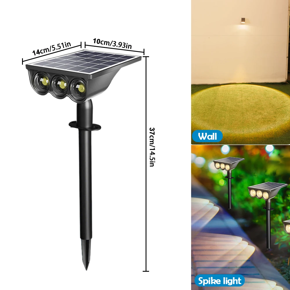 Niumuliu Солнечный светильник 3LED теплый свет
Niumuliu Солнечный светильник 3LED теплый свет