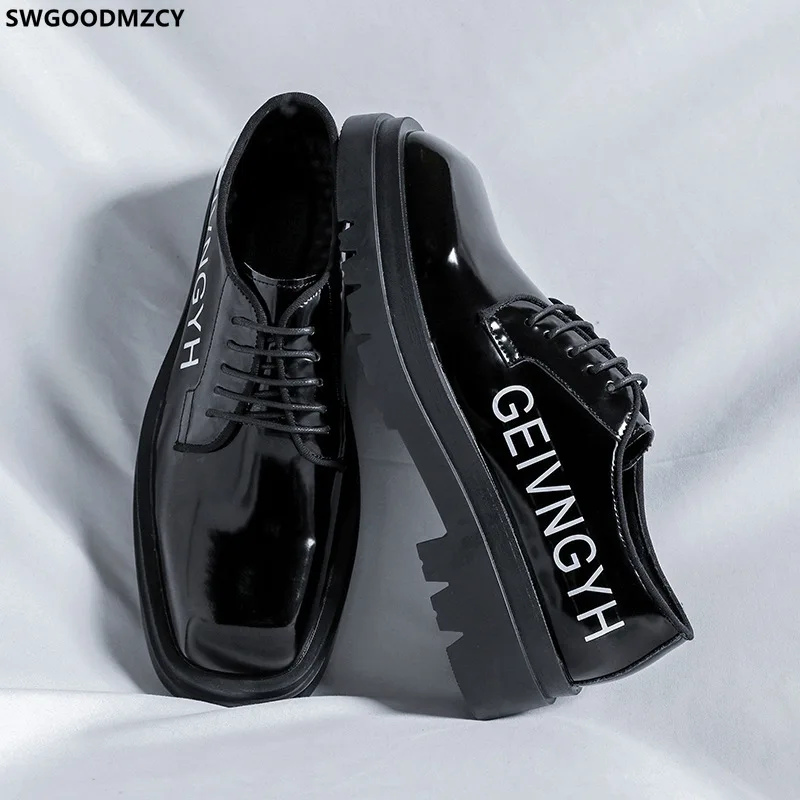 DERBI Casual Business Italiano Oxford Shoes for Men Formal Shoes for Men Patent Leather Shoes for Men Platform Wedding Dress
DERBI Casual Business Italiano Oxford Shoes for Men Formal Shoes for Men Patent Leather Shoes for Men Platform Wedding Dress
