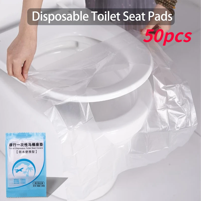 50 Pcs Portable Disposable Toilet Seat Cover Safety Travel Bathroom Toilet Paper Pad Bathroom Accessories Travel Goods
50 Pcs Portable Disposable Toilet Seat Cover Safety Travel Bathroom Toilet Paper Pad Bathroom Accessories Travel Goods