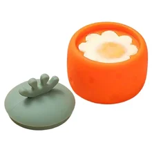 Mini Steamed Egg Mold Creative Microwave Egg Cooker Silicone Boil Eggs Mold Flower Shape Eggs Steamer Kitchen Cooking Gadget
