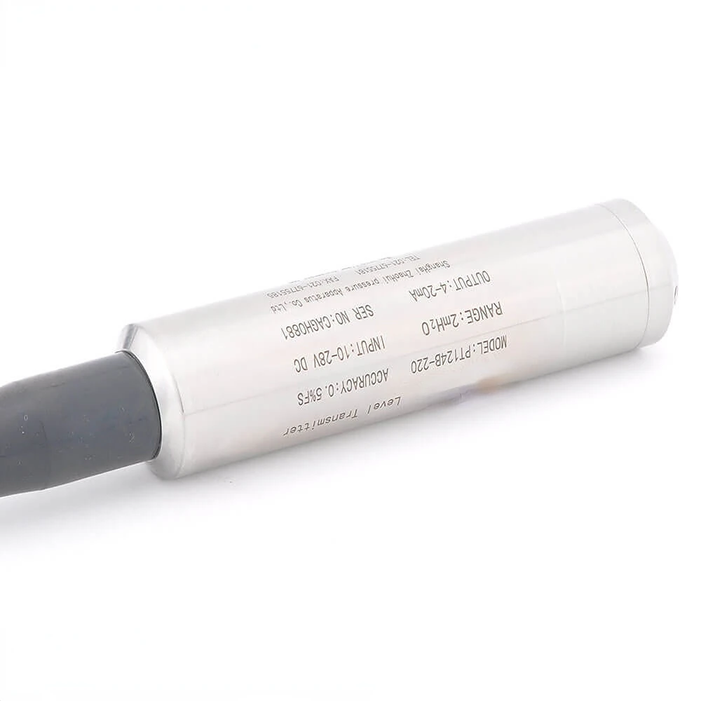 PT124B-220 liquid level sensor 4-20mA,0-5V, 0-10v level transmitter IP68 fuel level sensor level measuring instruments
PT124B-220 liquid level sensor 4-20mA,0-5V, 0-10v level transmitter IP68 fuel level sensor level measuring instruments