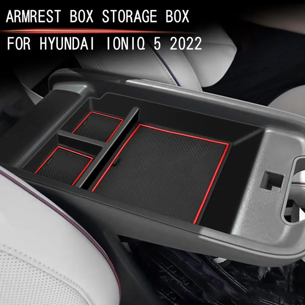 For Hyundai IONIQ 5 2021+ Armrest Storage Box Organizer Center Stowing Tidying Accessories Black Car Console Tray K3S8
For Hyundai IONIQ 5 2021+ Armrest Storage Box Organizer Center Stowing Tidying Accessories Black Car Console Tray K3S8