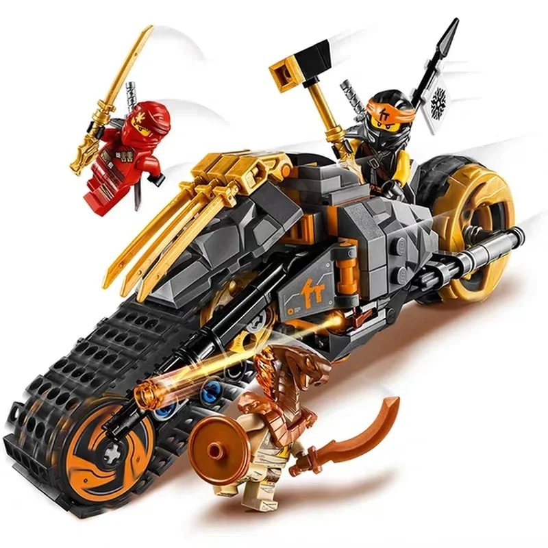 230pcs Ninja Series Bricks Cole's Dirt Bike Compatible Ninja 70672 Building Blocks Toys for Children Birthday Christmas Gift
230pcs Ninja Series Bricks Cole's Dirt Bike Compatible Ninja 70672 Building Blocks Toys for Children Birthday Christmas Gift
