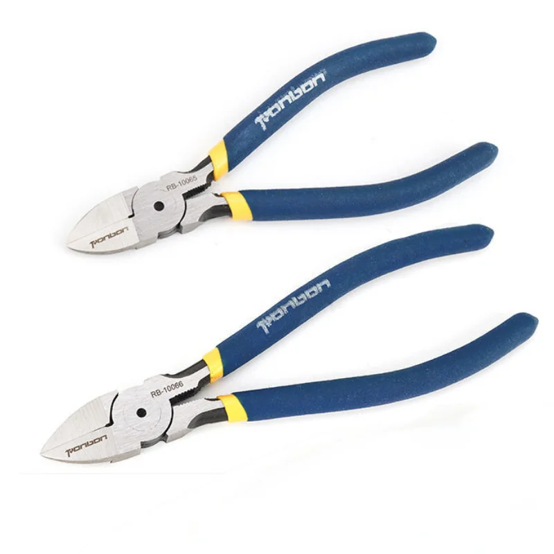 

Professional Water Mouth Cutting Pliers 5 6 Inch Wire Stripping Side Cutters Cable Burrs Nippers Side Cutters for Electrician