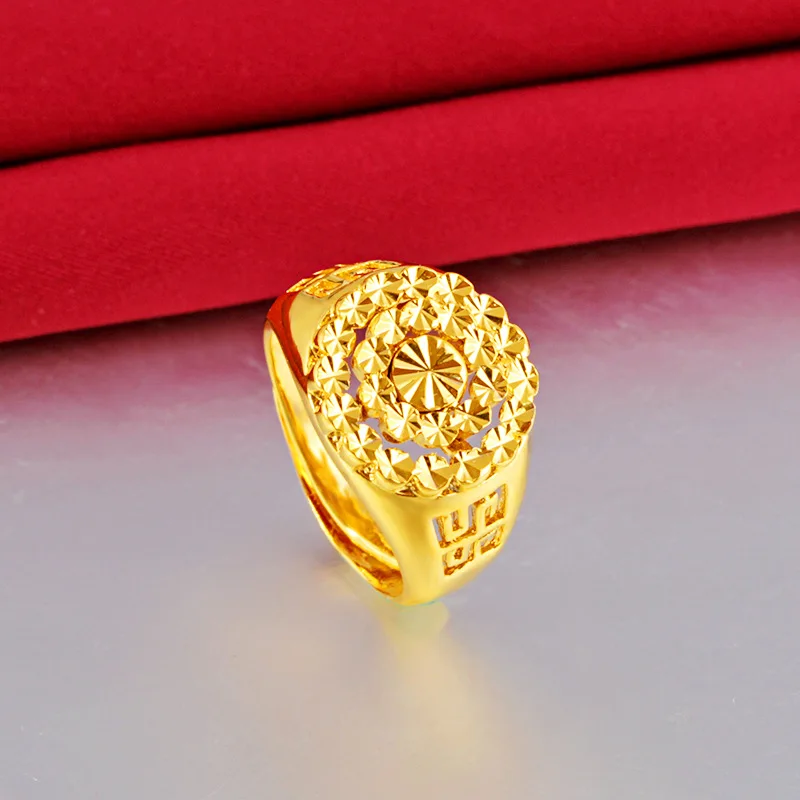 Forever Not Fade 18K Gold Ring Jewelry for Women Men Anillos De Bizuteria Anillos Mujer Jewellery Gemstone 18k Gold Rings Box
Forever Not Fade 18K Gold Ring Jewelry for Women Men Anillos De Bizuteria Anillos Mujer Jewellery Gemstone 18k Gold Rings Box