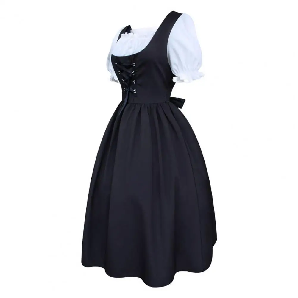 Material: This women's dress is made of polyester and spandex, high elasticity, soft and comfortable fabric.
Material: This women's dress is made of polyester and spandex, high elasticity, soft and comfortable fabric.