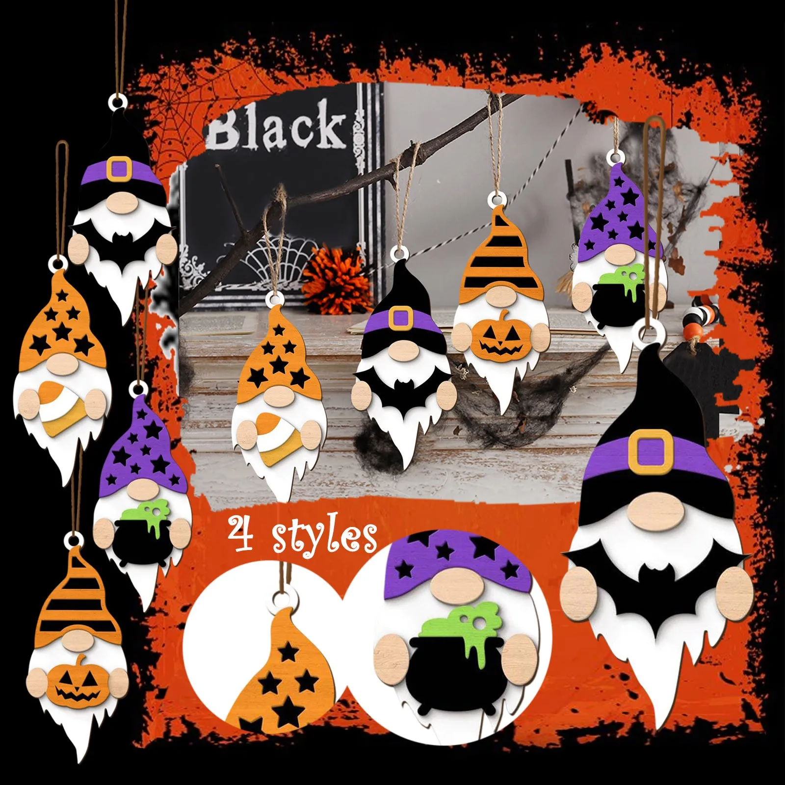 Halloween Hanging Pendant Halloween Decorations Garden for Car Person Picture Hanging on String Christmas Holiday Decorations
Halloween Hanging Pendant Halloween Decorations Garden for Car Person Picture Hanging on String Christmas Holiday Decorations