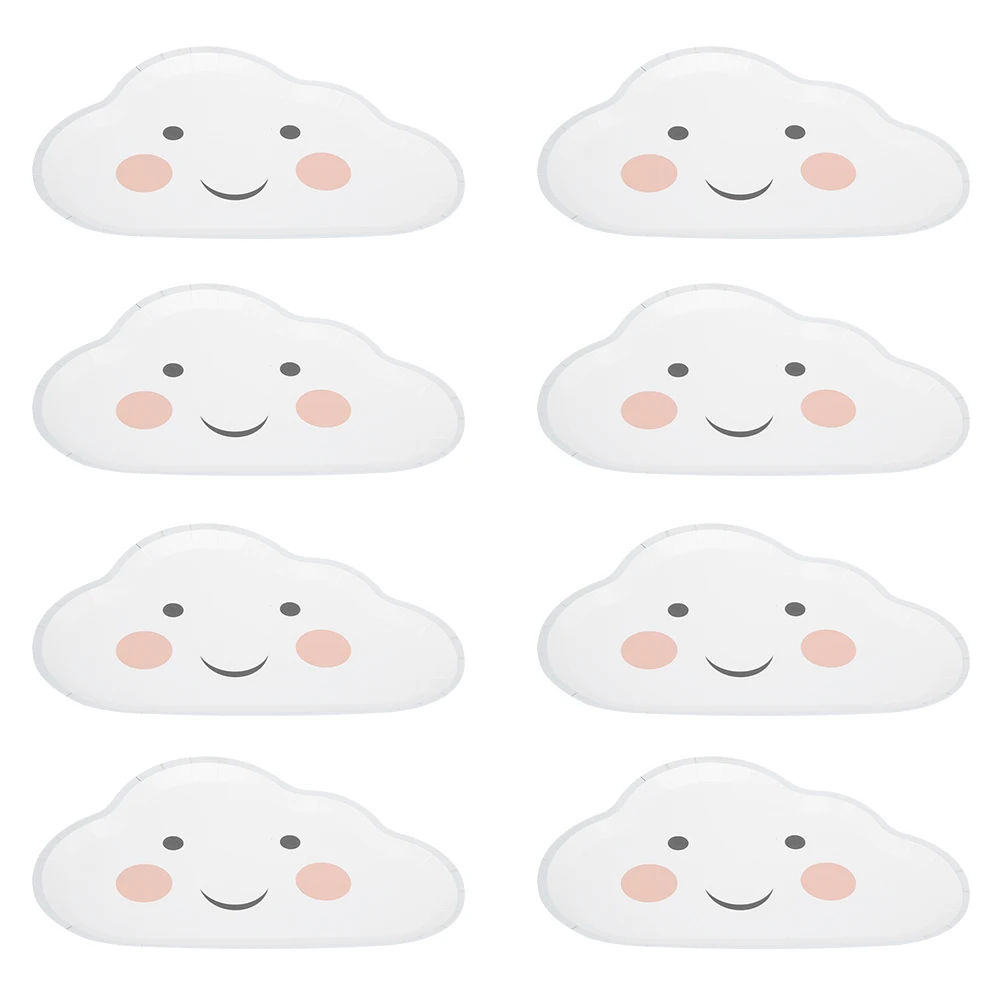 8pcs Disposable Cloud Pattern Paper Plate Birthday Wedding Party Supplies Dish Tableware
8pcs Disposable Cloud Pattern Paper Plate Birthday Wedding Party Supplies Dish Tableware