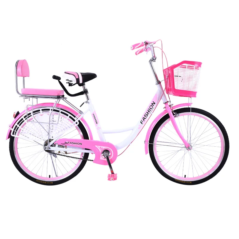 

Городской велосипед для женщин, взрослых, детей, велосипед с рамой из высокоуглеродистой стали, колесный Алюминиевый обод 2426 дюйма, Односкоростной велосипед с измельчителем, дорожные велосипеды
