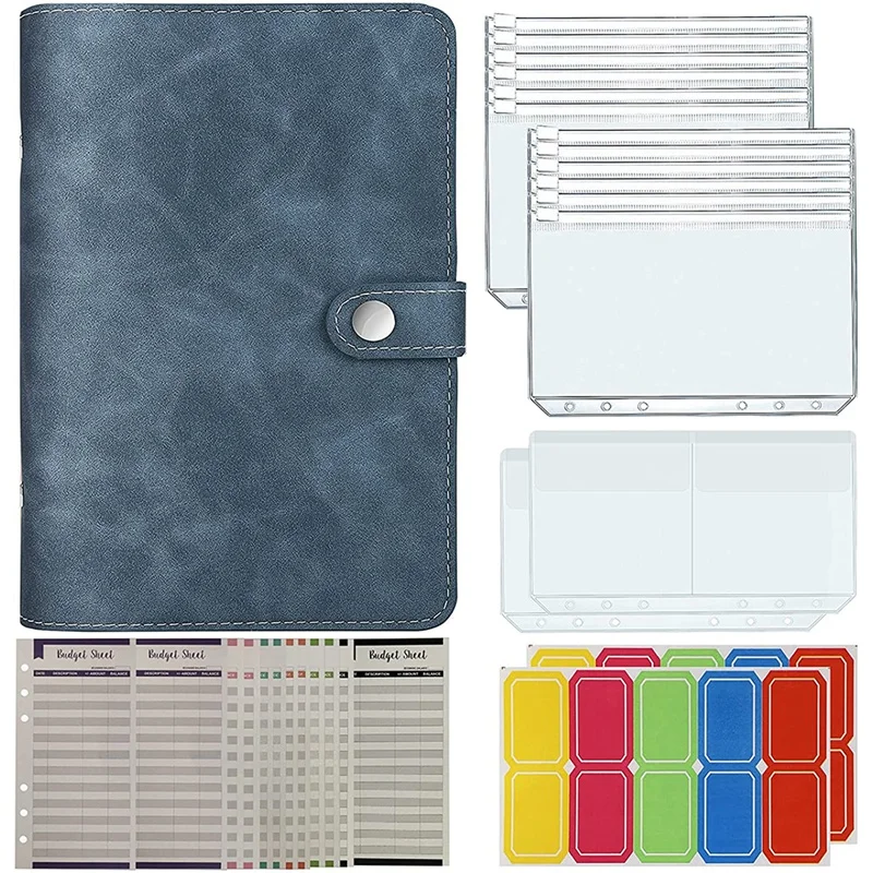 29PCS A6 Budget Planner Organizer Budget Binder With Cash Envelopes,Money Saving Binder With Pouches
29PCS A6 Budget Planner Organizer Budget Binder With Cash Envelopes,Money Saving Binder With Pouches