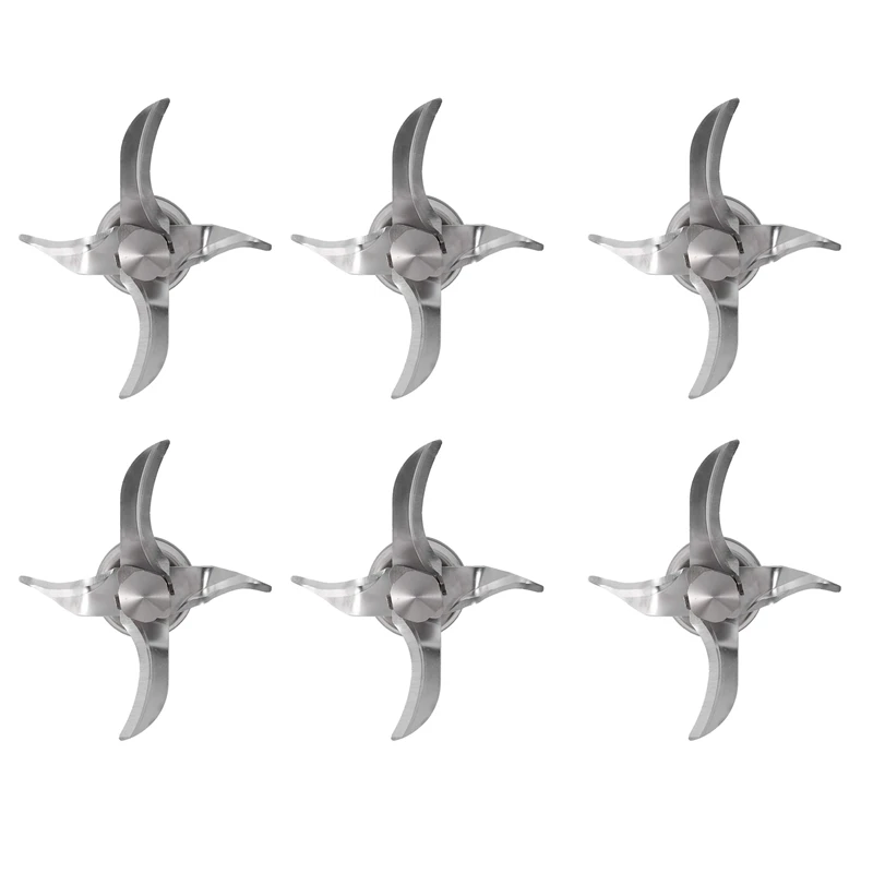 6X Blender Blade, Blender Blade Replacement Accessories Juicer Accessories Part For Vorwerk Thermomix TM21
6X Blender Blade, Blender Blade Replacement Accessories Juicer Accessories Part For Vorwerk Thermomix TM21