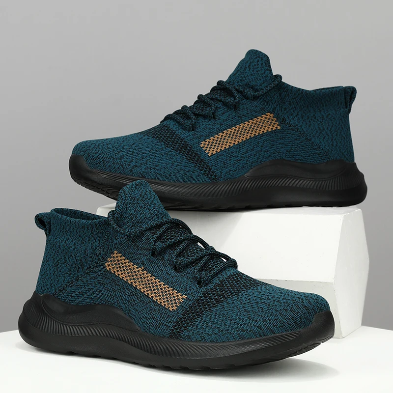 Trend Male Shoes Flying Woven Lace-Up Casual Sneakers Lightweight Cold Sticky Breathable Upper Footwears Wear Resistant Zapatos
Trend Male Shoes Flying Woven Lace-Up Casual Sneakers Lightweight Cold Sticky Breathable Upper Footwears Wear Resistant Zapatos