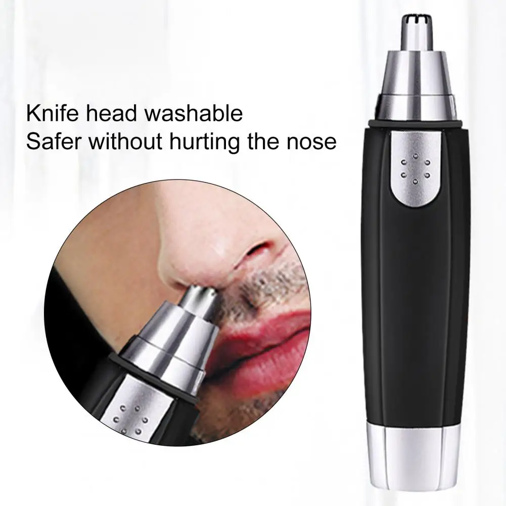 Nose Hair Trimmer Cutter Head 360 Degree Rotate Mute Hygienic Grooming Battery Operated Painless Eyebrow Face Hair Trimmer
Nose Hair Trimmer Cutter Head 360 Degree Rotate Mute Hygienic Grooming Battery Operated Painless Eyebrow Face Hair Trimmer