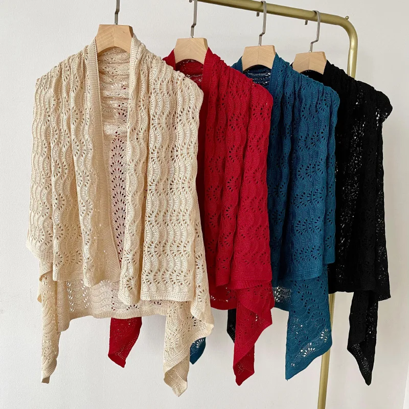 Hollow Out Fake Collars for Women Knitted False Collar Summer Shirt Sweater Skirt Detachable Collar Shawl Clothes Accessories
Hollow Out Fake Collars for Women Knitted False Collar Summer Shirt Sweater Skirt Detachable Collar Shawl Clothes Accessories