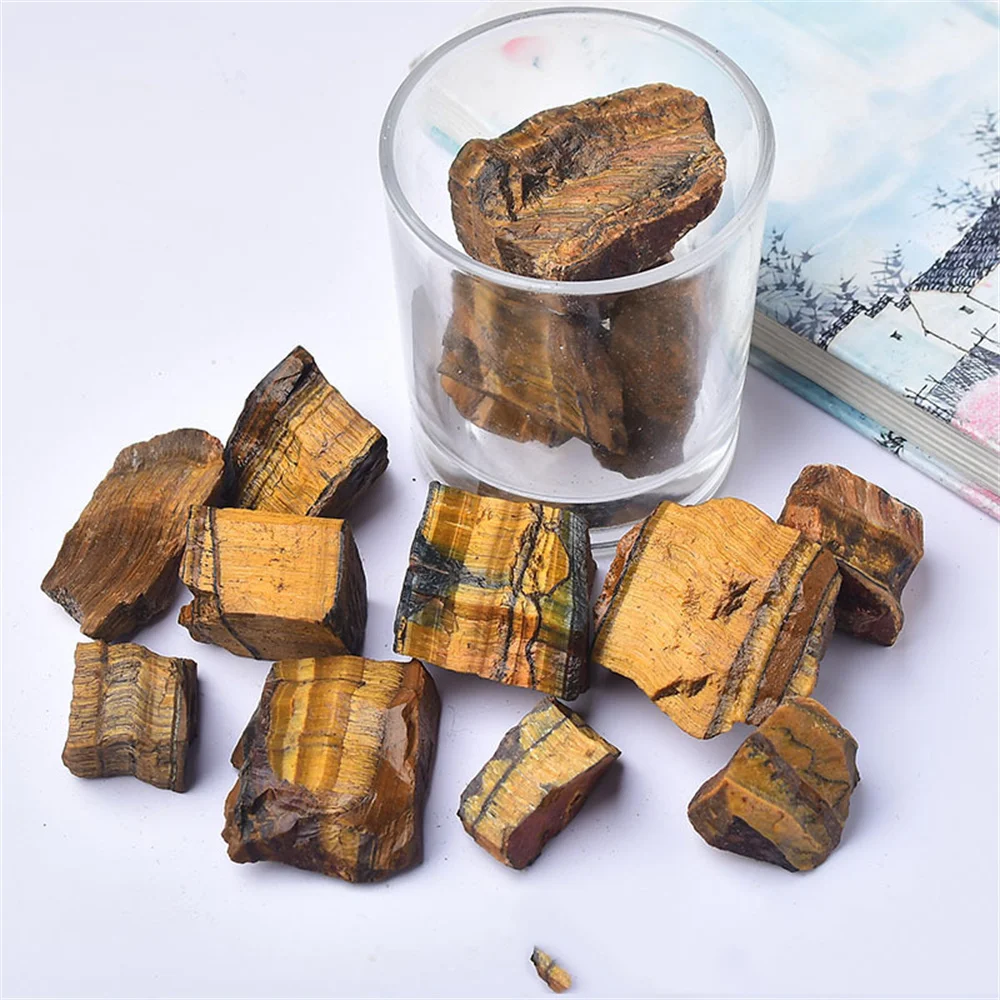 Natural Stone Tiger Eye Raw Stones Chakra Healing Quartz Crystal Repair Rock Mineral Specimen Home Decor
Natural Stone Tiger Eye Raw Stones Chakra Healing Quartz Crystal Repair Rock Mineral Specimen Home Decor